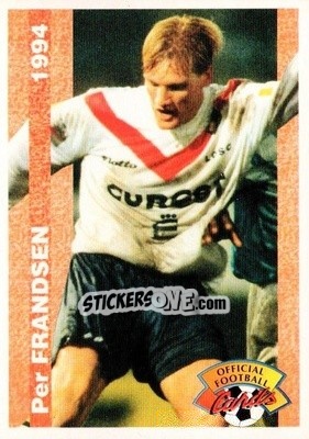 Cromo Per Frandsen - U.N.F.P. Football Cards 1993-1994 - Panini