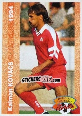 Sticker Kaman Kovacs - U.N.F.P. Football Cards 1993-1994 - Panini