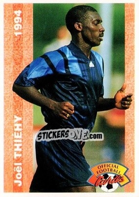 Sticker Joel Thiehy - U.N.F.P. Football Cards 1993-1994 - Panini
