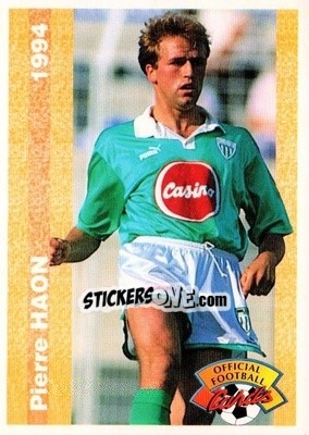 Figurina Pierre Haon - U.N.F.P. Football Cards 1993-1994 - Panini