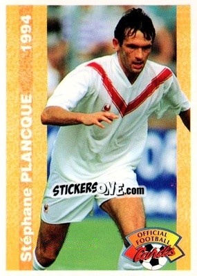 Sticker Stephane Plancque - U.N.F.P. Football Cards 1993-1994 n. 234 - Panini