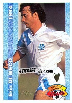 Sticker Eric Di Meco - U.N.F.P. Football Cards 1993-1994 - Panini
