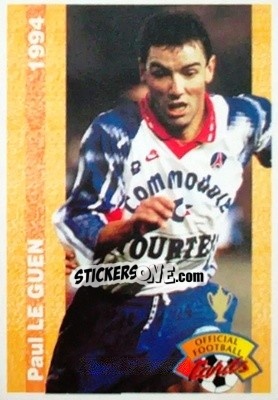 Cromo Paul Le Guen - U.N.F.P. Football Cards 1993-1994 - Panini