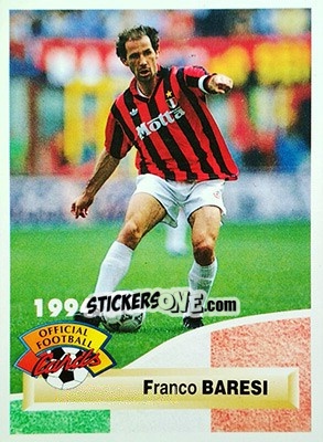 Sticker Franco Baresi - U.N.F.P. Football Cards 1993-1994 - Panini