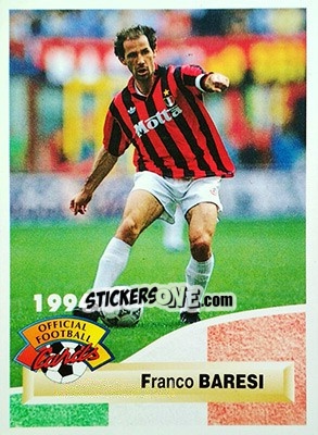 Sticker Franco Baresi - U.N.F.P. Football Cards 1993-1994 n. 243 - Panini