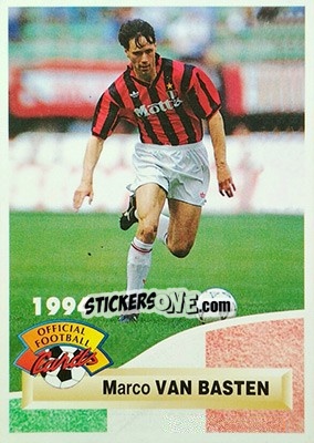 Sticker Marco Van Basten - U.N.F.P. Football Cards 1993-1994 n. 244 - Panini