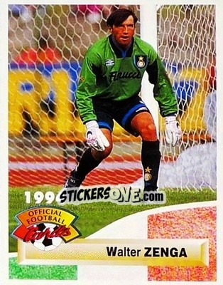 Cromo Walter Zenga - U.N.F.P. Football Cards 1993-1994 - Panini