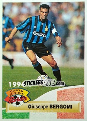 Sticker Giuseppe Bergomi - U.N.F.P. Football Cards 1993-1994 n. 252 - Panini