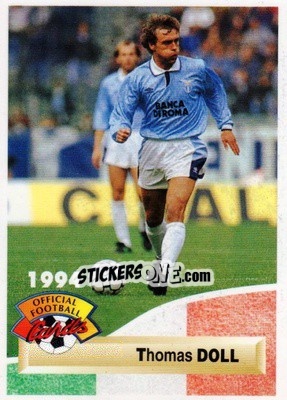 Sticker Thomas Doll - U.N.F.P. Football Cards 1993-1994 - Panini