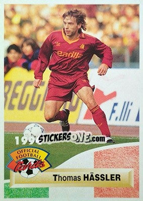 Sticker Thomas Hassler - U.N.F.P. Football Cards 1993-1994 n. 265 - Panini