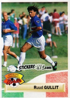 Sticker Ruud Gullit - U.N.F.P. Football Cards 1993-1994 - Panini