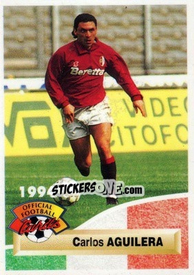 Figurina Carlos Aguilera - U.N.F.P. Football Cards 1993-1994 - Panini