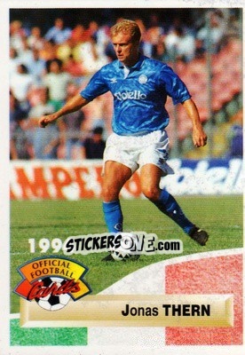 Figurina Jonas Thern - U.N.F.P. Football Cards 1993-1994 n. 274 - Panini