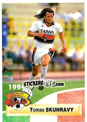 Sticker Thomas Skuhravy - U.N.F.P. Football Cards 1993-1994 n. 278 - Panini