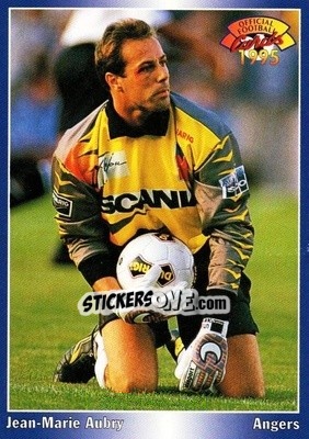 Sticker Jean-Marie Aubry - U.N.F.P. Football Cards 1994-1995 - Panini