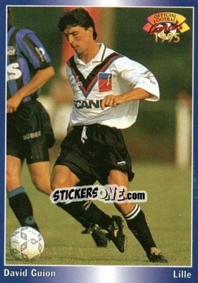 Cromo David Guion - U.N.F.P. Football Cards 1994-1995 n. 4 - Panini