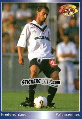 Cromo Frederic Zago - U.N.F.P. Football Cards 1994-1995 n. 10 - Panini