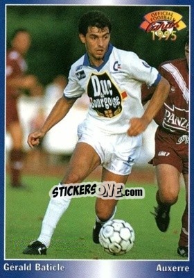 Sticker Gerald Baticle - U.N.F.P. Football Cards 1994-1995 - Panini