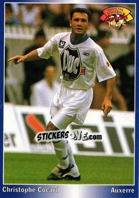 Sticker Christophe Cocard - U.N.F.P. Football Cards 1994-1995 - Panini