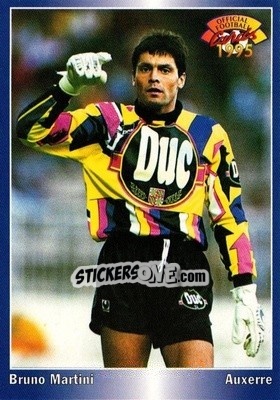 Sticker Bruno Martini - U.N.F.P. Football Cards 1994-1995 - Panini