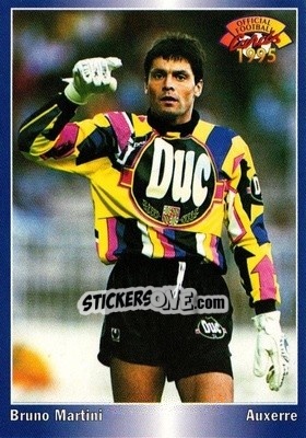 Sticker Bruno Martini - U.N.F.P. Football Cards 1994-1995 n. 17 - Panini