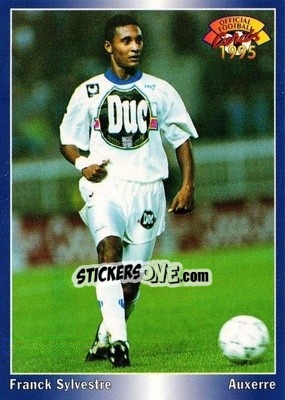 Sticker Franck Sylvestre - U.N.F.P. Football Cards 1994-1995 n. 19 - Panini