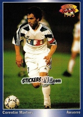 Sticker Corentin Martins - U.N.F.P. Football Cards 1994-1995 - Panini