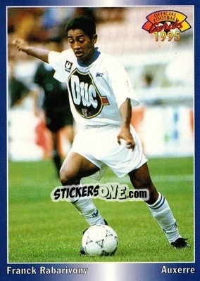 Sticker Franck Rabarivony - U.N.F.P. Football Cards 1994-1995 n. 22 - Panini