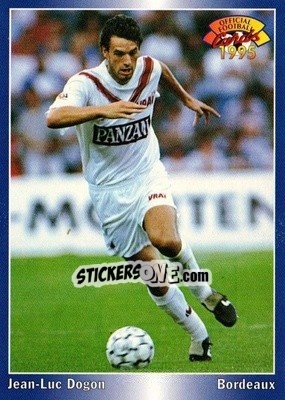 Figurina Jean-Luc Dogon - U.N.F.P. Football Cards 1994-1995 - Panini