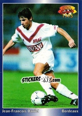 Sticker Jean-Francois Daniel - U.N.F.P. Football Cards 1994-1995 n. 37 - Panini