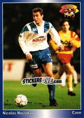 Sticker Nicolas Huysman - U.N.F.P. Football Cards 1994-1995 n. 44 - Panini