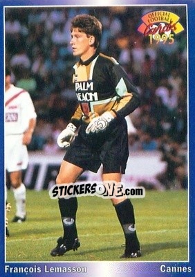 Cromo Francois Lemasson - U.N.F.P. Football Cards 1994-1995 - Panini