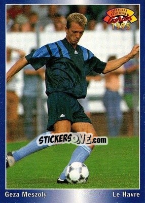 Sticker Geza Meszoly - U.N.F.P. Football Cards 1994-1995 n. 54 - Panini