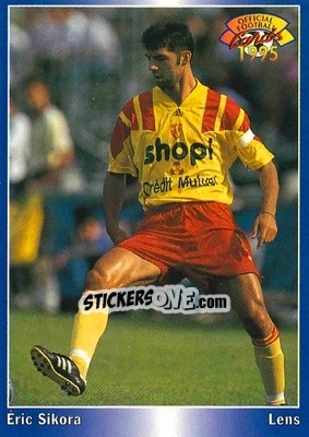 Sticker Eric Sikora - U.N.F.P. Football Cards 1994-1995 - Panini