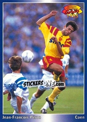 Sticker Jean-Francois Peron - U.N.F.P. Football Cards 1994-1995 n. 61 - Panini