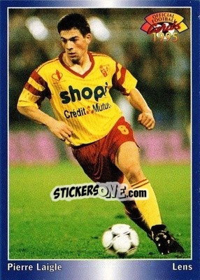 Sticker Pierre Laigle - U.N.F.P. Football Cards 1994-1995 - Panini