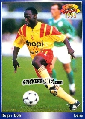 Figurina Roger Boli - U.N.F.P. Football Cards 1994-1995 - Panini