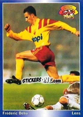 Sticker Frederic Dehu - U.N.F.P. Football Cards 1994-1995 n. 66 - Panini