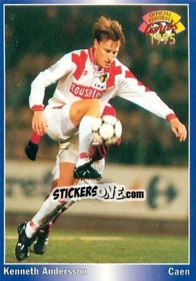 Cromo Kenneth Andersson - U.N.F.P. Football Cards 1994-1995 - Panini