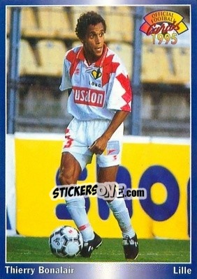 Figurina Thierry Bonalair - U.N.F.P. Football Cards 1994-1995 n. 77 - Panini