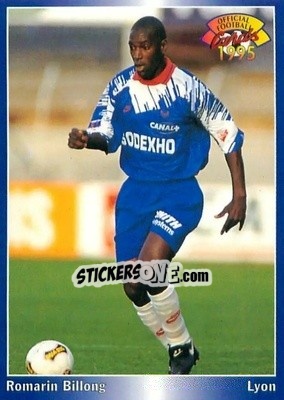 Sticker Romarin Billong - U.N.F.P. Football Cards 1994-1995 n. 80 - Panini