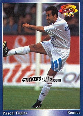 Figurina Pascal Fugier - U.N.F.P. Football Cards 1994-1995 - Panini