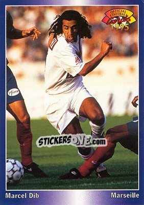 Sticker Marcel Dib - U.N.F.P. Football Cards 1994-1995 n. 93 - Panini