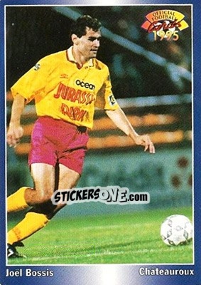 Sticker Joel Bossis - U.N.F.P. Football Cards 1994-1995 - Panini