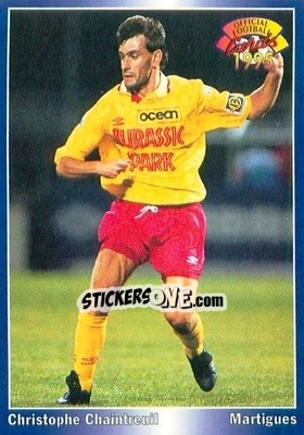 Figurina Christophe Chaintreuil - U.N.F.P. Football Cards 1994-1995 - Panini