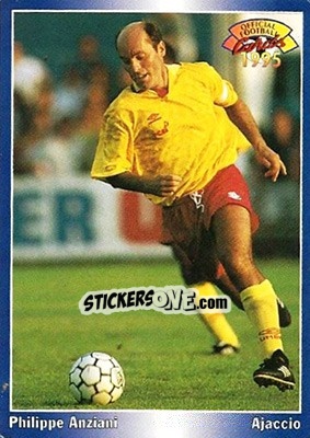Cromo Philippe Anziani - U.N.F.P. Football Cards 1994-1995 - Panini