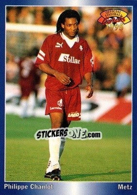 Sticker Philippe Chanlot - U.N.F.P. Football Cards 1994-1995 - Panini