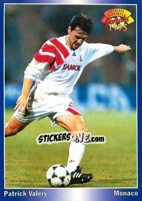 Figurina Patrick Valery - U.N.F.P. Football Cards 1994-1995 - Panini