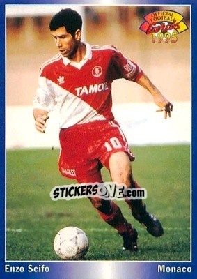 Sticker Enzo Scifo - U.N.F.P. Football Cards 1994-1995 n. 123 - Panini