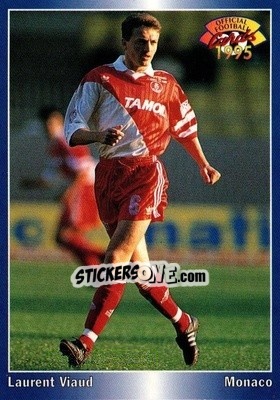 Sticker Laurent Viaud - U.N.F.P. Football Cards 1994-1995 n. 124 - Panini